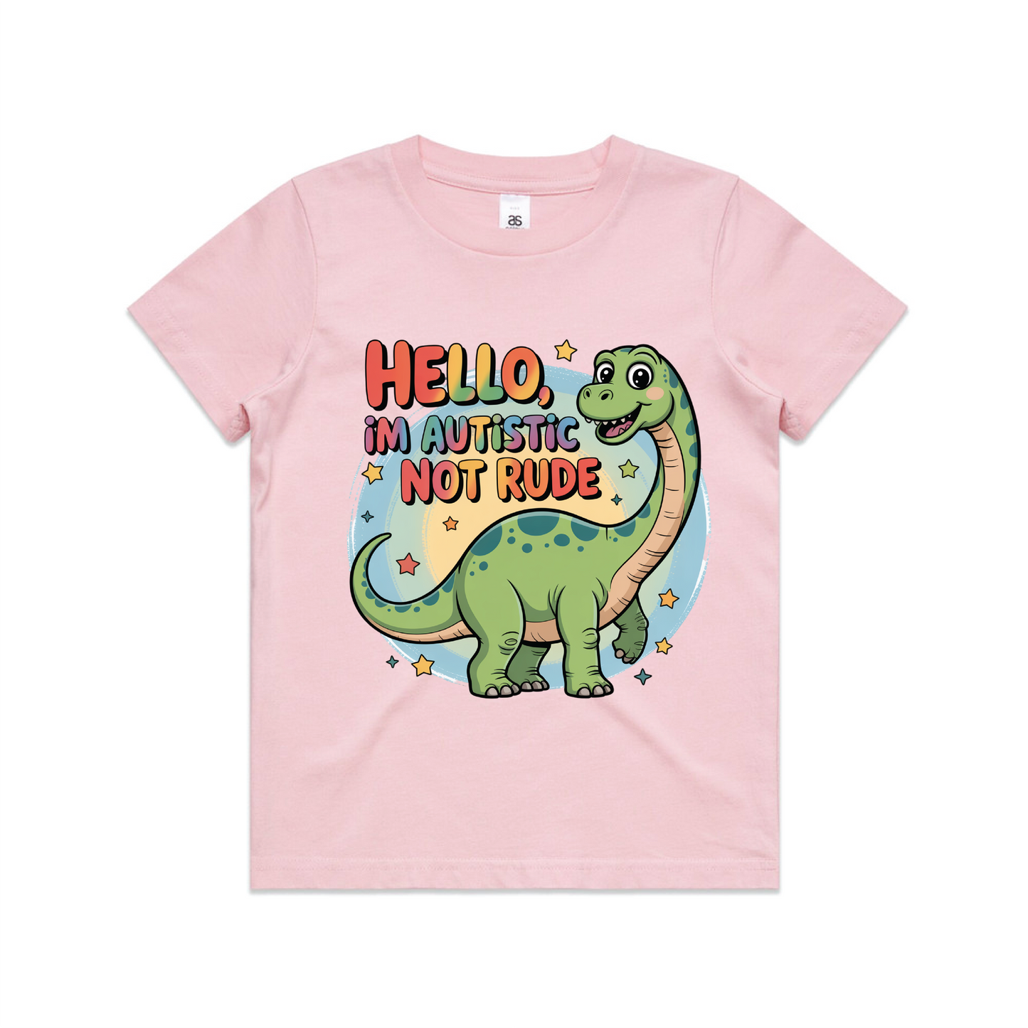 "I'm Autistic" Dinosaur Premium Kids & Youth Tee (Unisex)