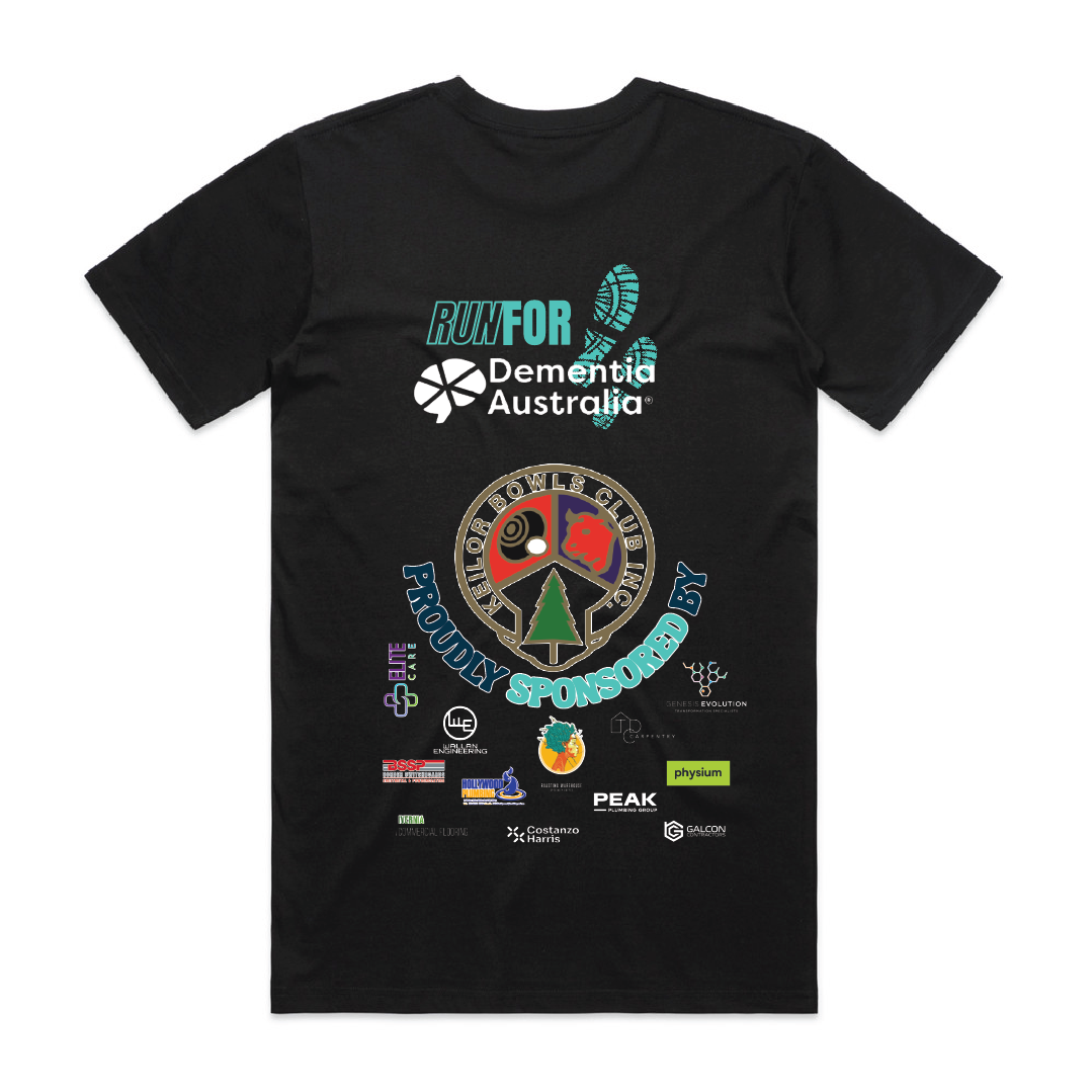Run for Dementia Australia Tshirt
