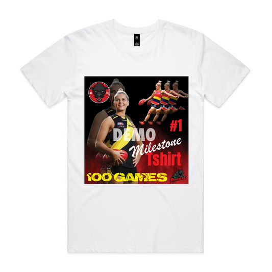 Milestone Tshirt (fully customised)